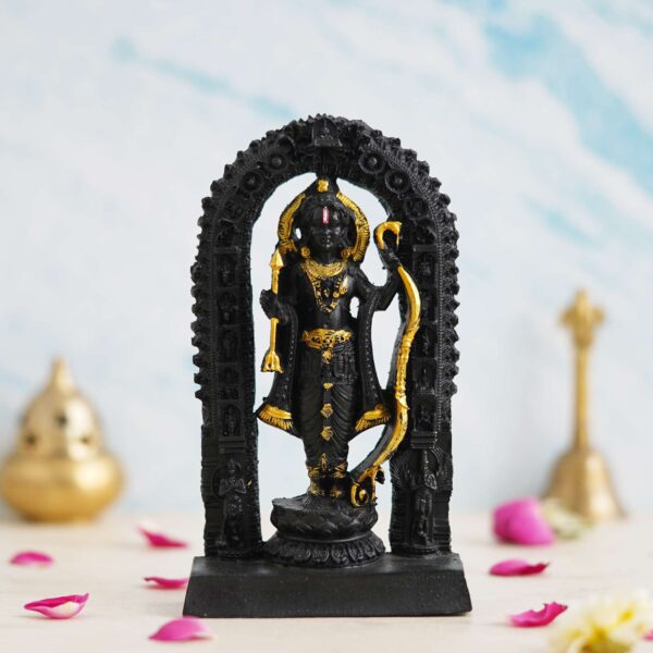 Ram Lalla Idol Ayodhya Murti Resin Shree Ram Lalla Statue Home Decor & Gifts, Office, Tample, Mandir Housewarming Decoration Items